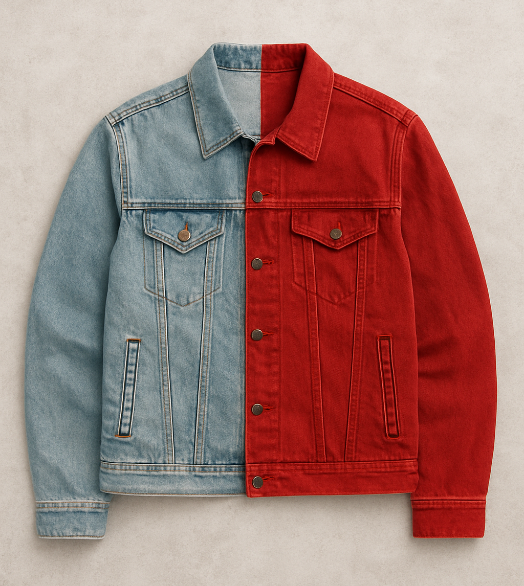 Dyeing process close-up