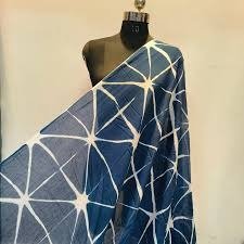 Clamp Tie Dye on Fabric - Sampling: ₹450/- Bulk Order (500mtr+): ₹250/-