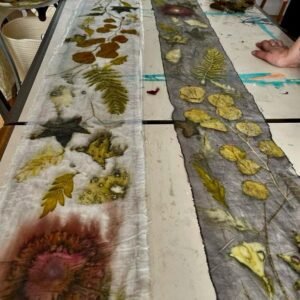 Eco Printing in Textiles - Sampling: ₹1000/- Bulk Order (500mtr+): ₹800/-